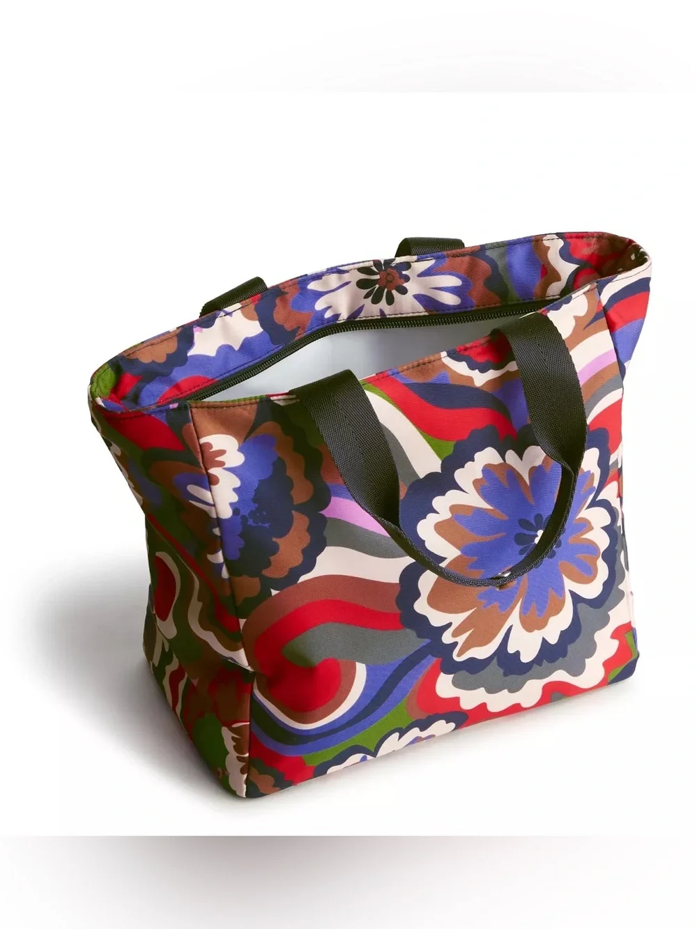 NWT Vera Bradley  Extra Large Nylon Lunch Tote Bag- Bossanova Bold - Picture 2 of 3